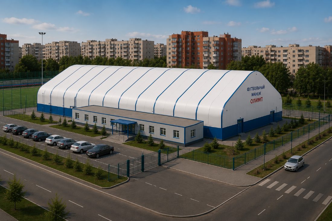 Футбольный манеж «Олимп», г. Темиртау